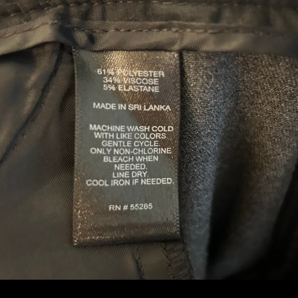 Express Editor Dark Grey Pants - Picture 5 of 8